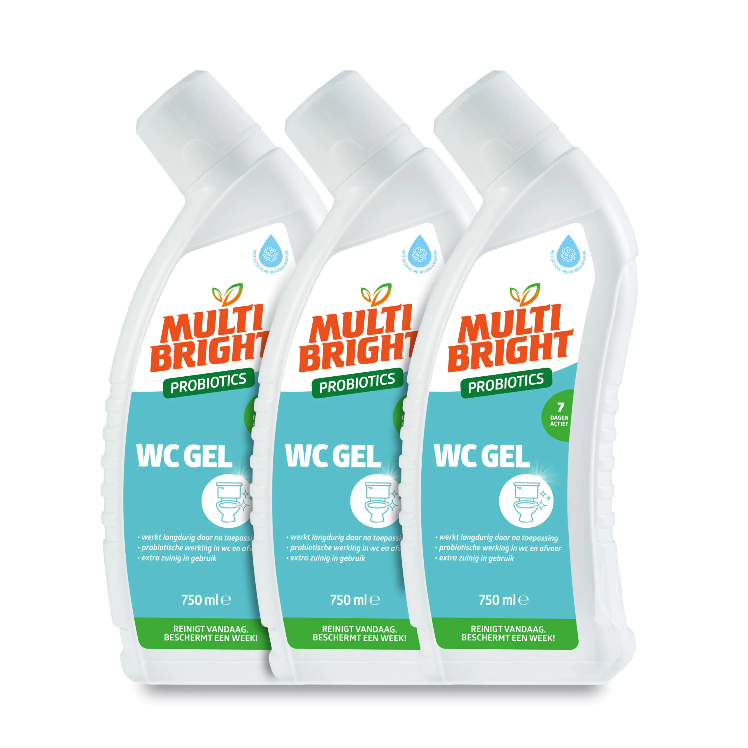 MultiBright WC Triple Pack Reiniger Set