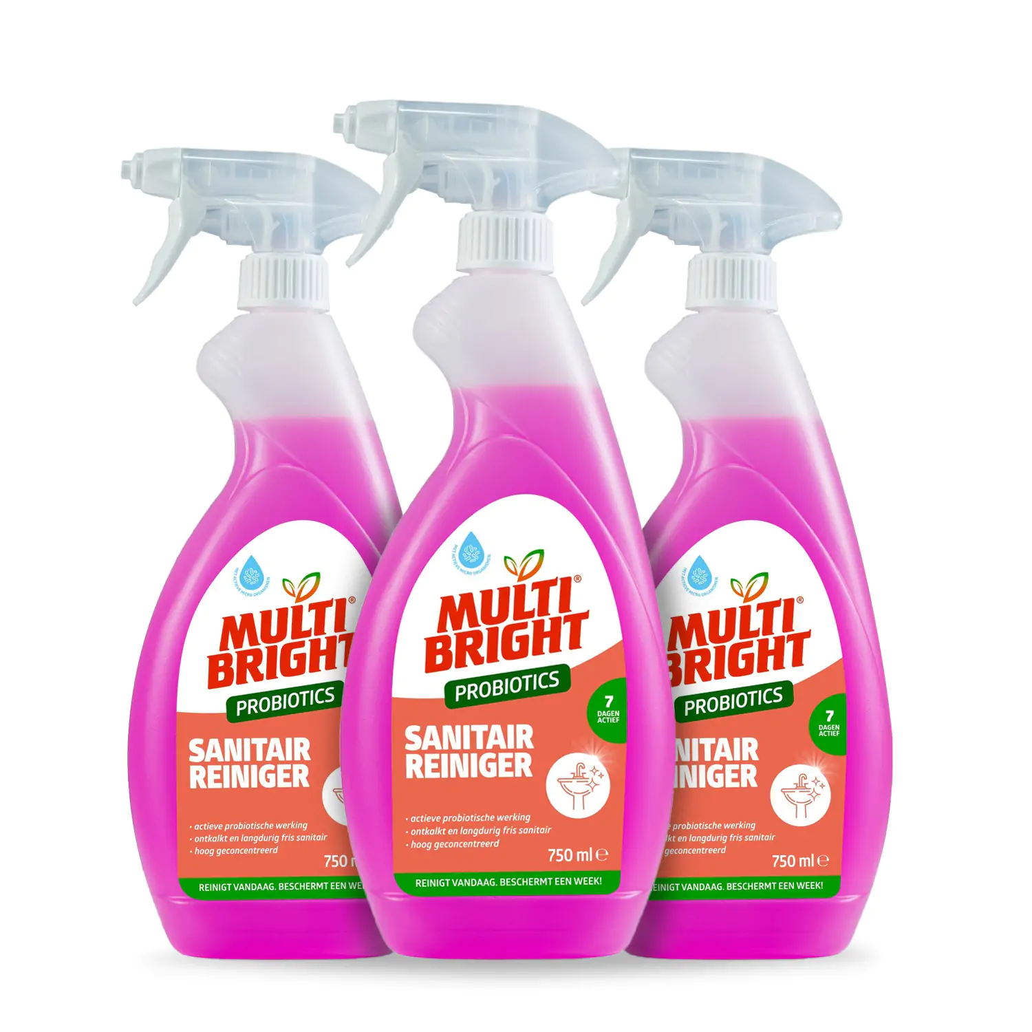 MultiBright Triple Pack Sanitairspray